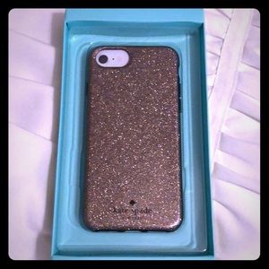 Kate spade glitter iPhone 7 case